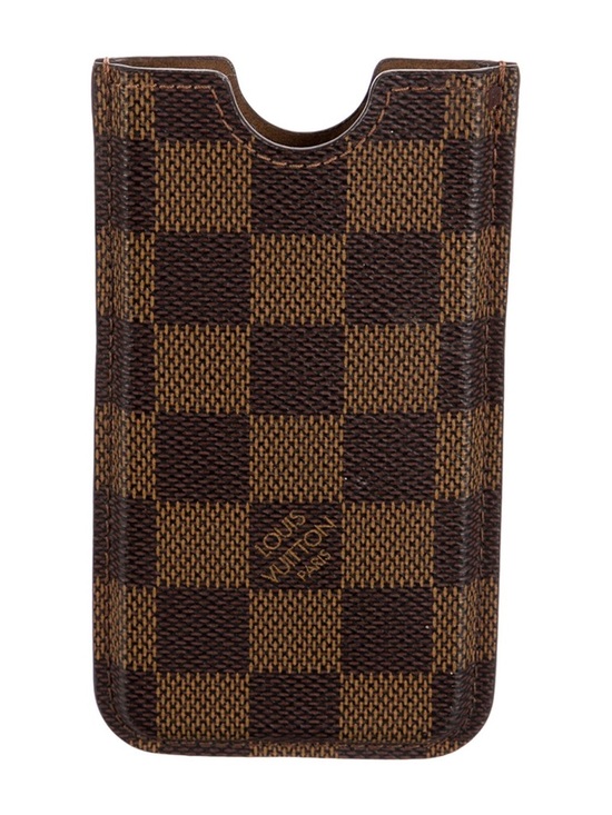 Louis Vuitton Handbags - Louis Vuitton Brown Damier Ebene Checkered Card Case